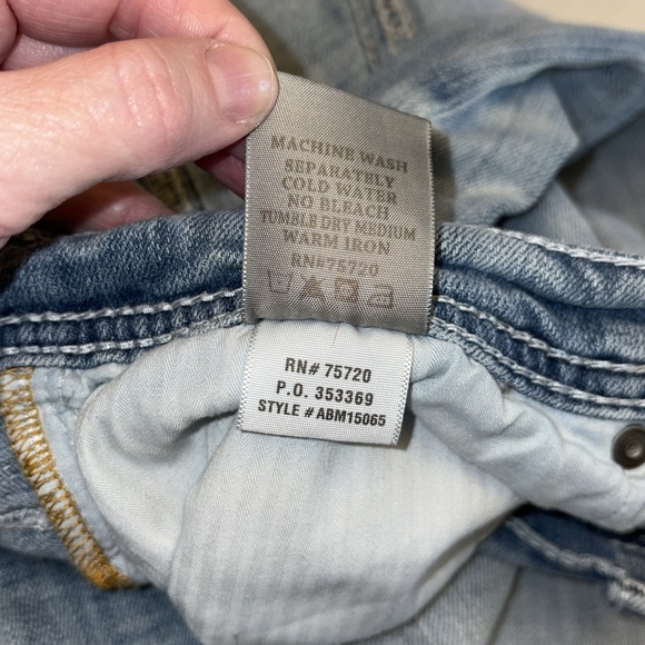 BKE Denim jeans Jake style bootcut stretch midrise embroidered pockets Sz 32L - Picture 8 of 9